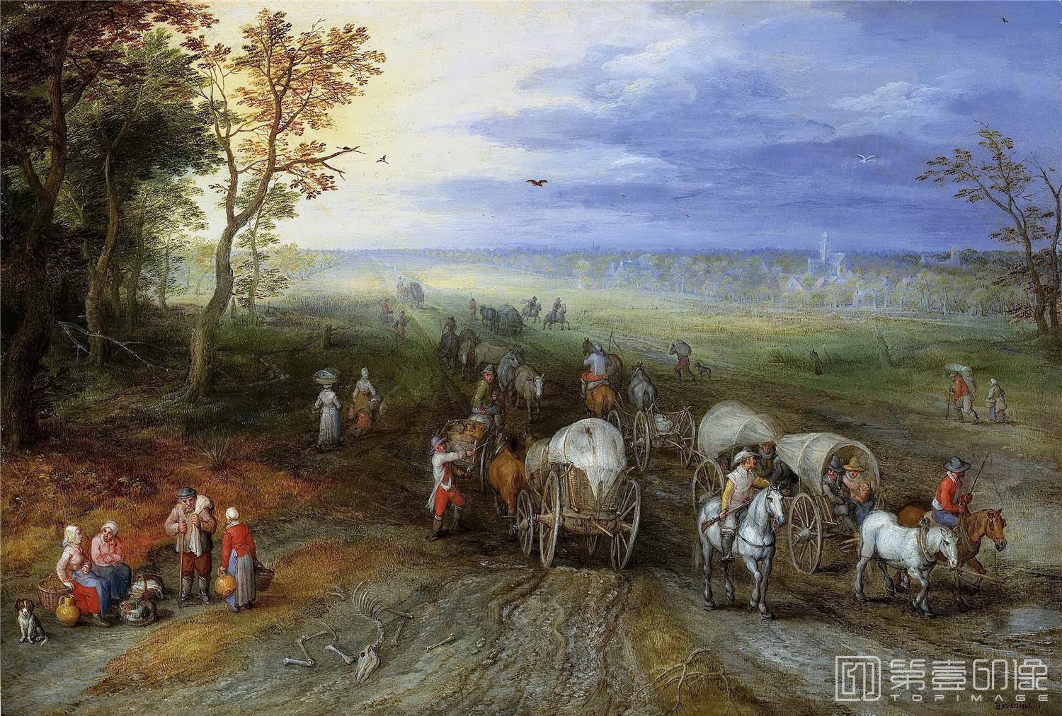 油画-彼得·勃鲁盖尔 Jan Brueghel-085
